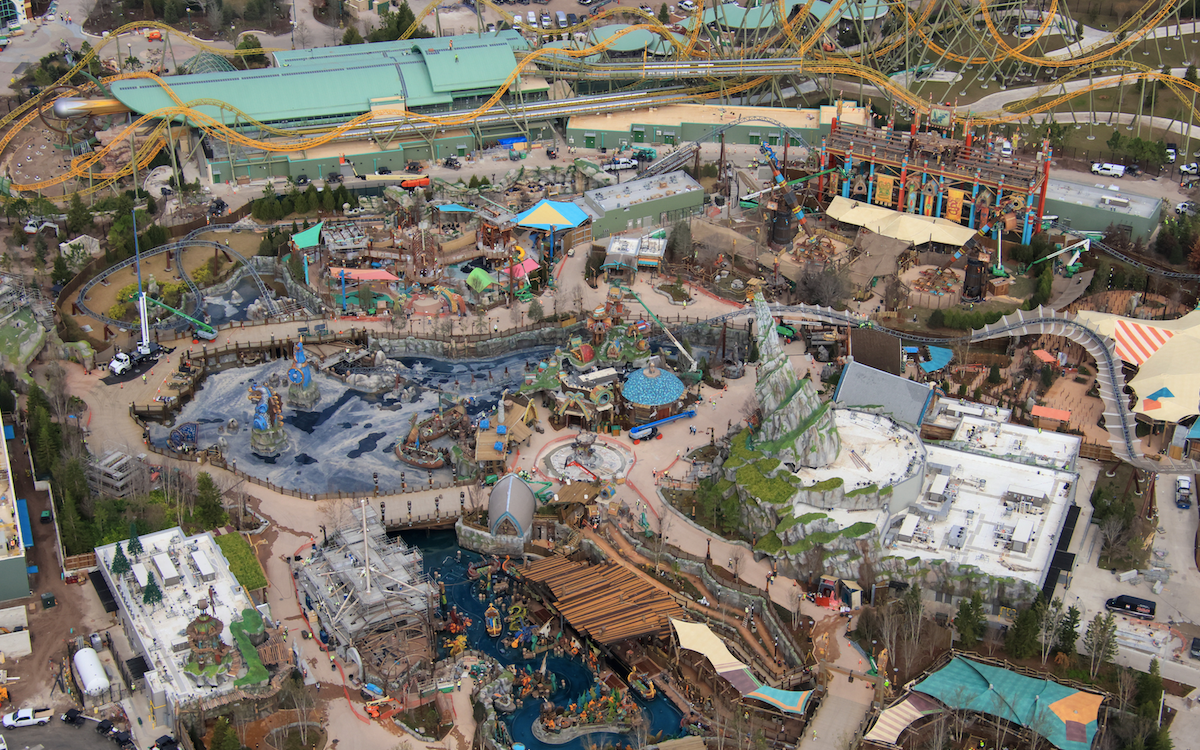 Different angle of Berk overview