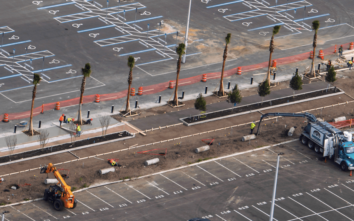 Epic Universe parking lot