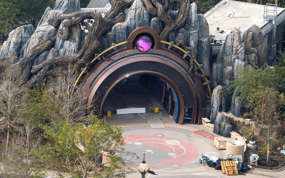 Dark Universe Portal, at Epic Universe in Orlando, Fla.