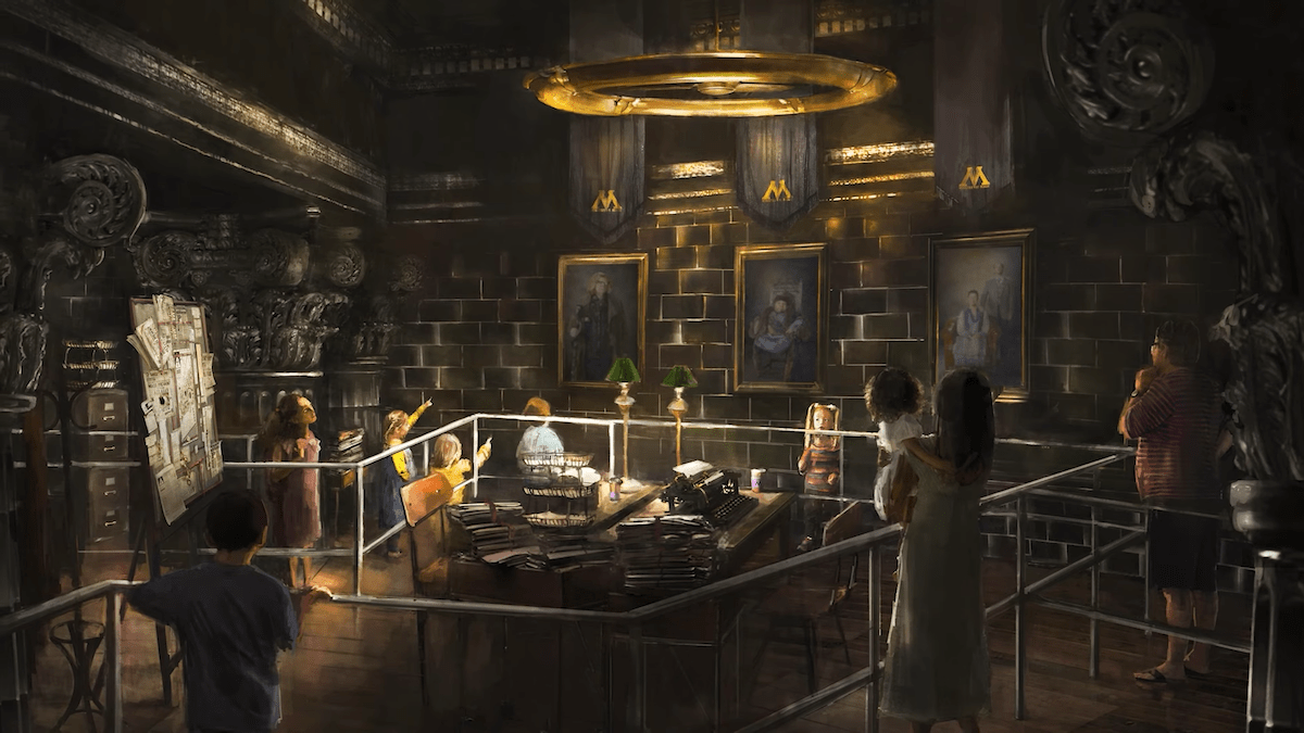 Harry Potter and the Battle at the Ministry queue
