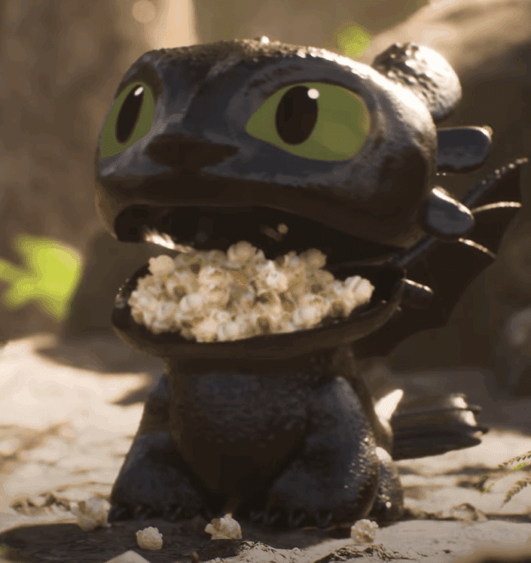 Toothless Popcorn Bucket