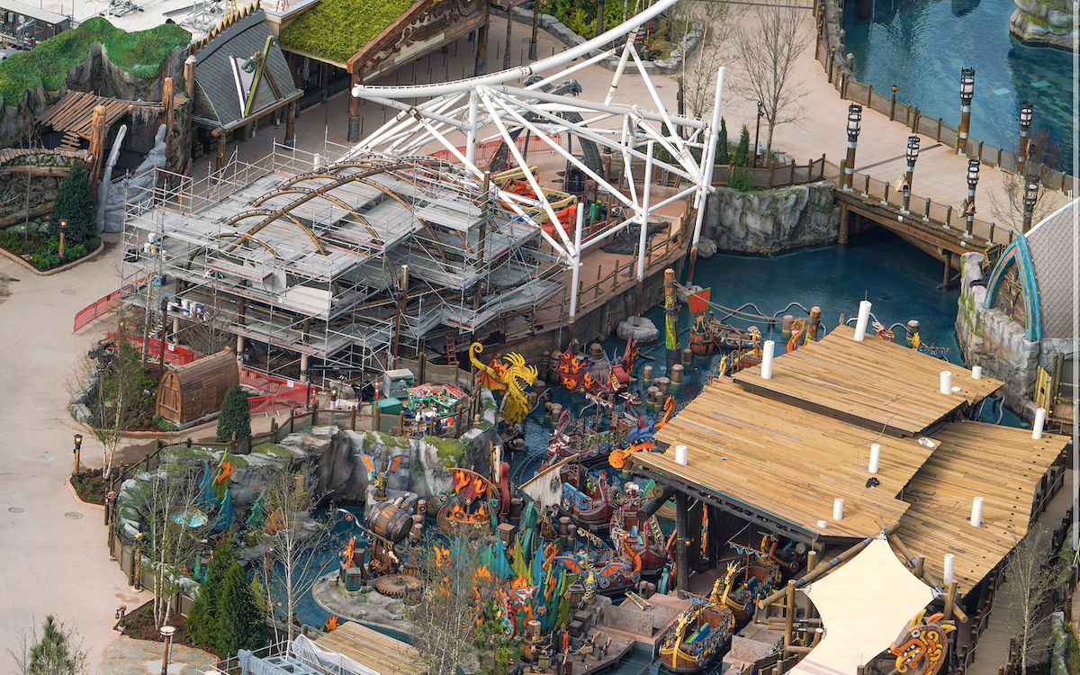 Overview of Spit Fyre Grill and Fyre Drill