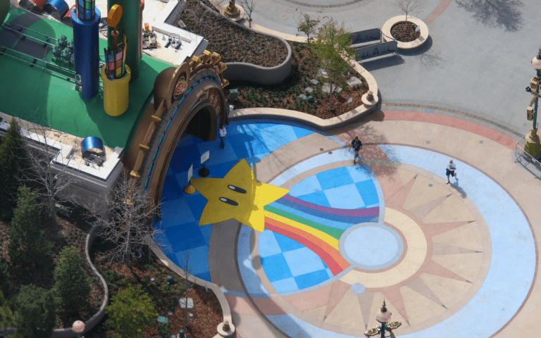 Epic Universe construction update: Follow Rainbow Road and the Super Star into Nintendo World