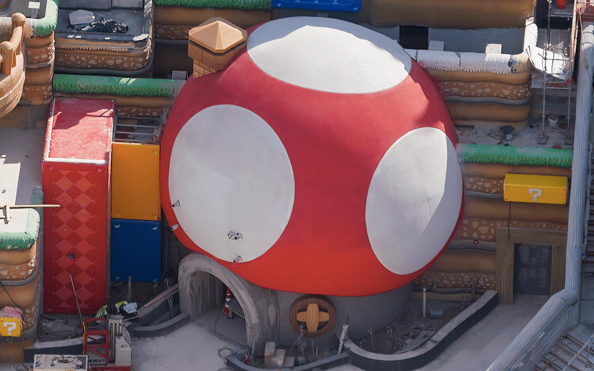 Toadstool Café, Epic Universe construction