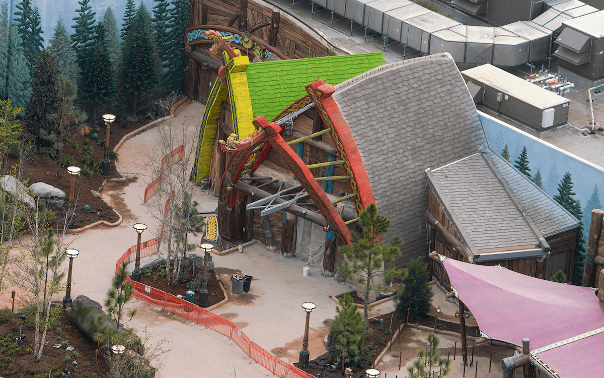 Entrance to Untrainable Dragon show
