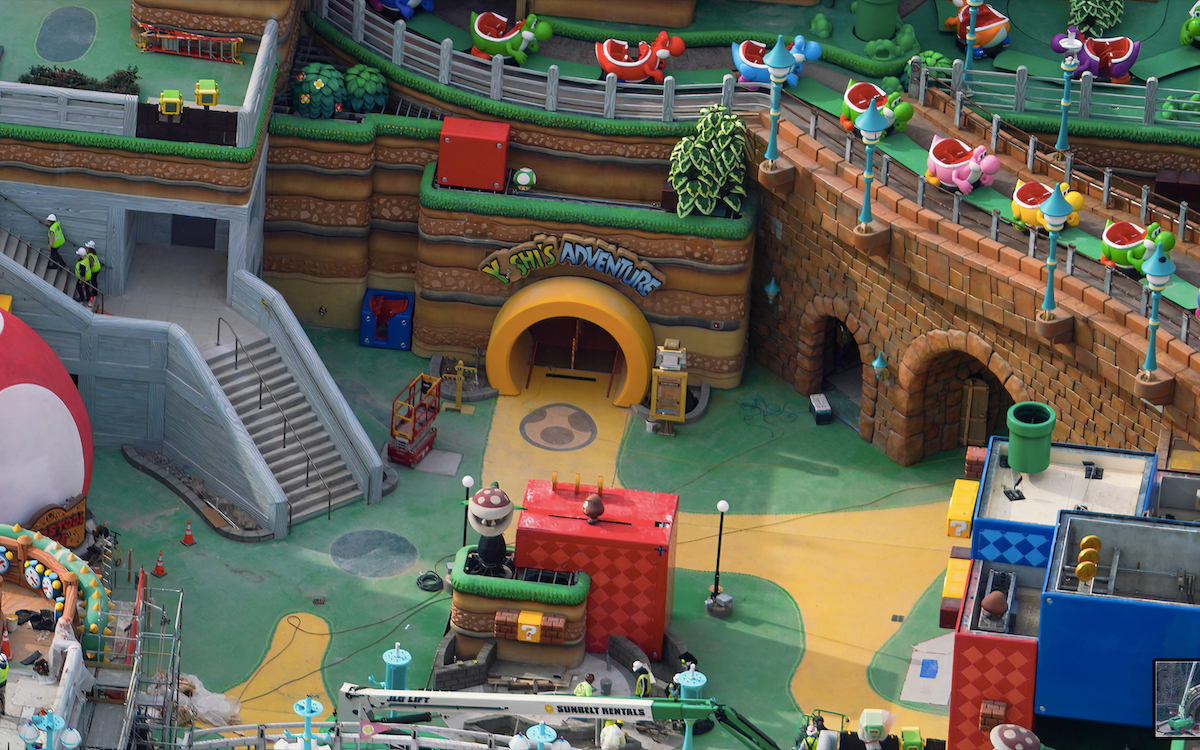 Yoshi Adventure entrance