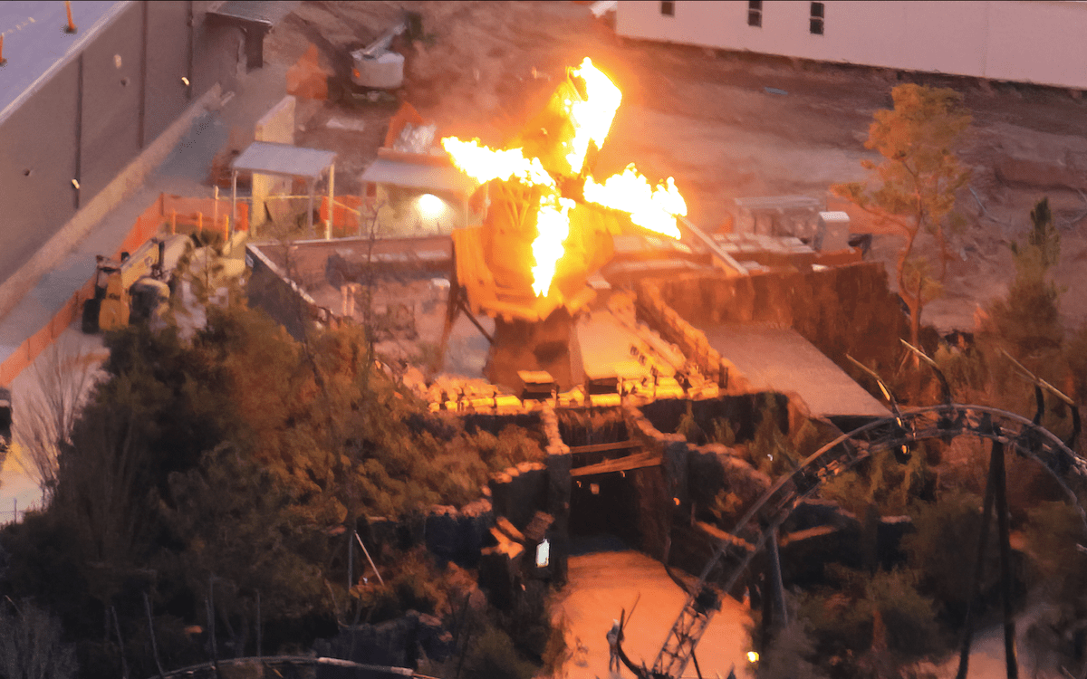 The Burning Blade Tavern fire